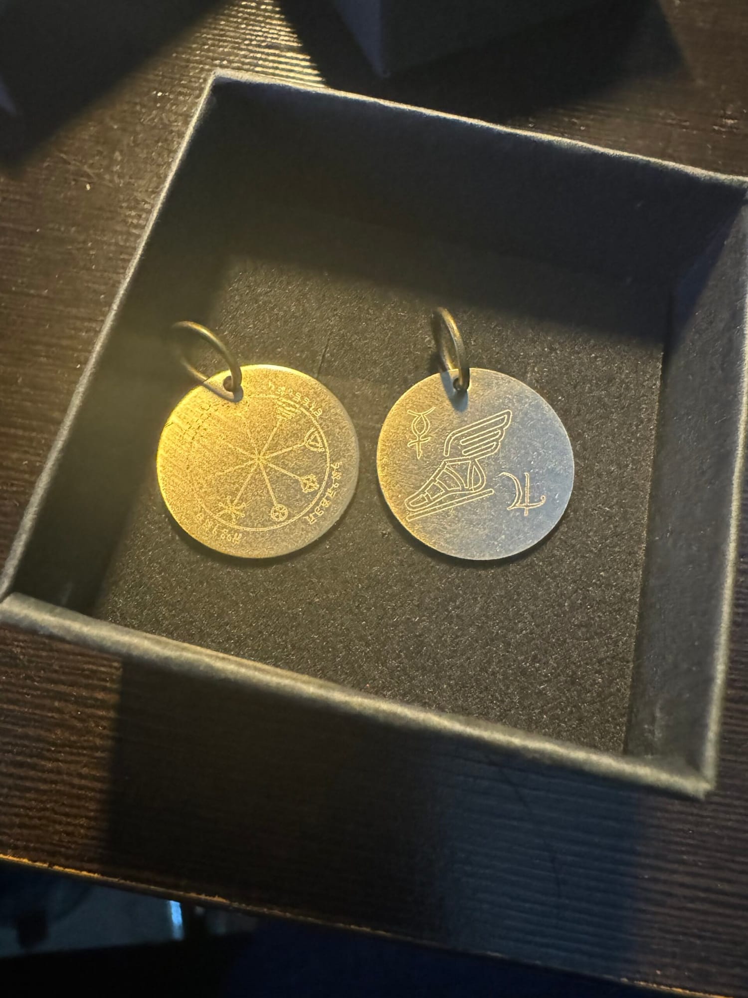 Amazing Lucky No-Rabbit's Foot: Mercury-Jupiter-Venus Keychain