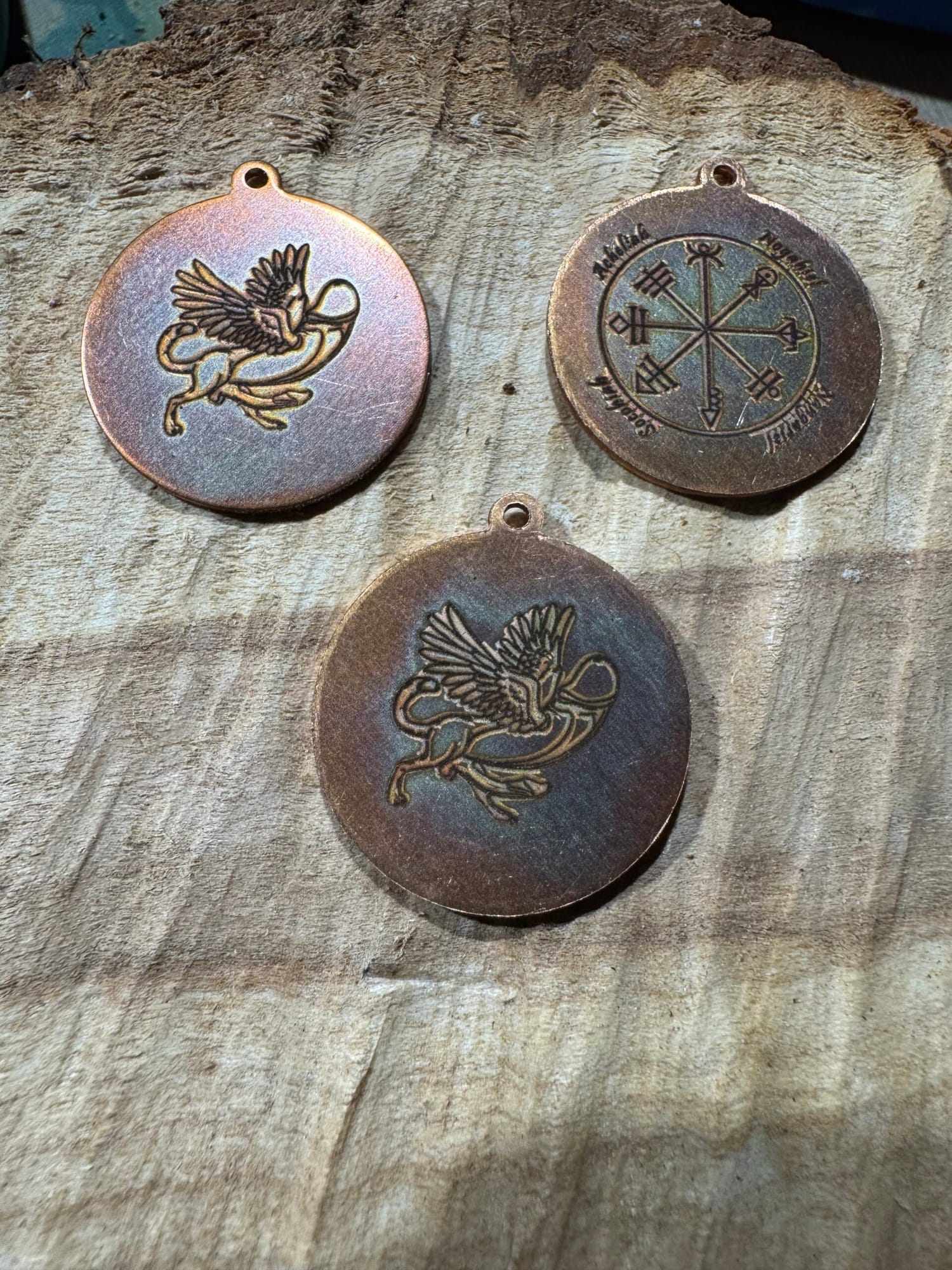 Fascinus Sex Talisman Necklace - 25 mm (less than an inch)