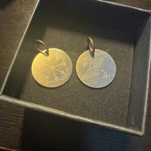 Amazing Lucky No-Rabbit's Foot: Mercury-Jupiter-Venus Keychain