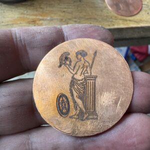 Venus Victrix Pocket Talisman - KoS 2nd Pentacle of Venus for Grace and Favor