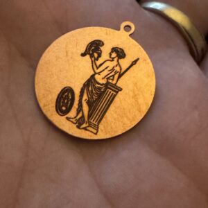 Venus Victrix Necklace - KoS 2nd Pentacle of Venus for Grace and Favor